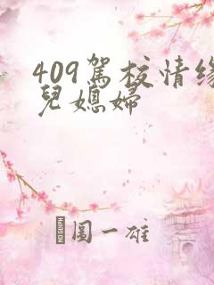409驾校情缘儿媳妇