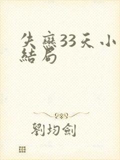 失恋33天小说结局