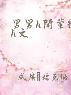 男男h开荤粗肉h文