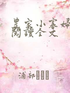 农家小寡妇免费阅读全文