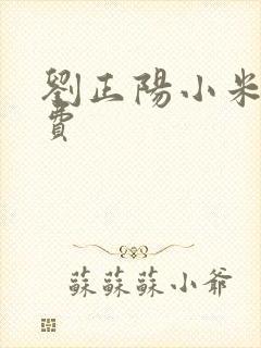 刘正阳小米多免费