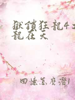 狱锁狂龙4之飞龙在天