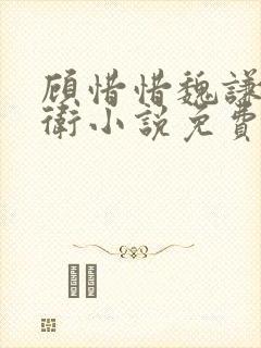 顾惜惜魏谦锦衣卫小说免费阅读