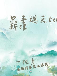 只手遮天txt新浪
