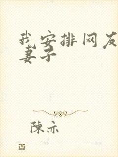 我安排网友开发妻子