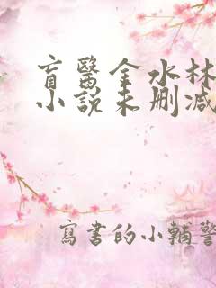 盲医金水林晓慧小说未删减版