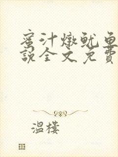 蜜汁炖鱿鱼2小说全文免费阅读