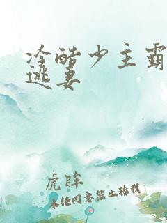 冷酷少主霸宠小逃妻
