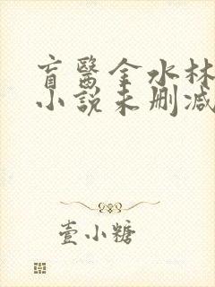 盲医金水林晓慧小说未删减版