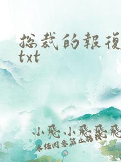 总裁的报复游戏txt