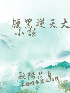 腹黑逆天大小姐 小说