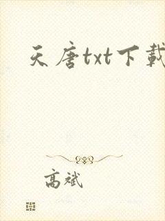 天唐txt下载
