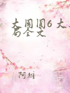 大团圆6 大结局全文