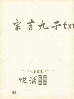 家有九子txt