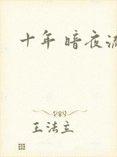 十年 暗夜流光