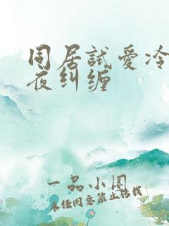同居试爱冷少夜夜纠缠
