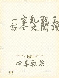 一家乱战王芳小说全文阅读