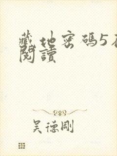 藏地密码5在线阅读