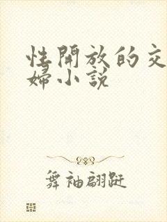 性开放的交换艳妇小说