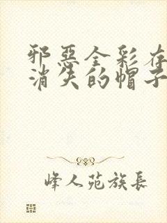 邪恶全彩存在感消失的帽子