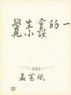 学生会的一己之见小说