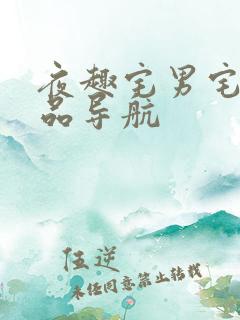 夜趣宅男宅女精品导航