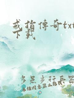 戒指传奇txt下载