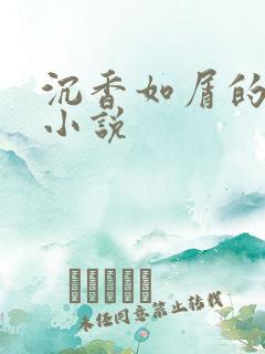 沉香如屑的原著小说