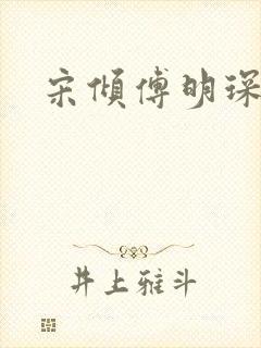 宋倾傅明琛小说