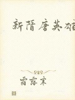 新隋唐英雄