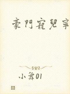 豪门宠儿宁可儿