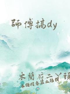 师傅搞dy