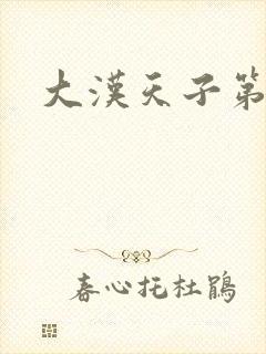 大汉天子第一部