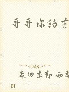 哥哥你的有点大