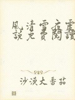 风清雪夜震风小说免费阅读