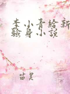 李小青给新媳妇验身小说