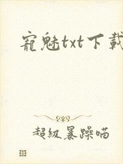 宠魅txt下载