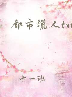 都市猎人txt