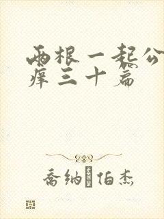 两根一起公憩止痒三十篇