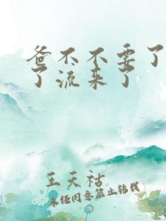 爸不不要了太满了流来了