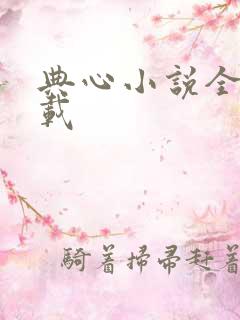 典心小说全集下载