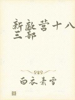 新敌营十八年第三部