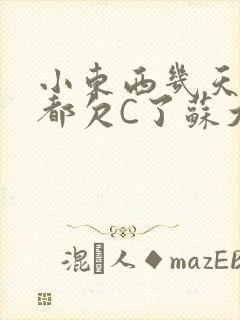 小东西几天没做都欠C了苏大深