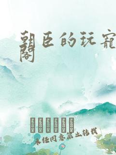 朝臣的玩宠笔趣阁