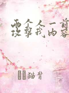 两个人一前一后攻击我内容