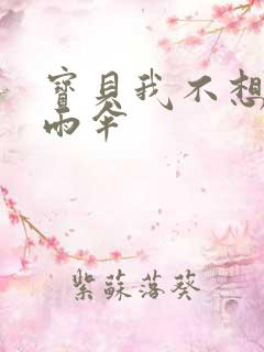 宝贝我不想带小雨伞