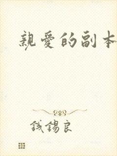 亲爱的副本先生