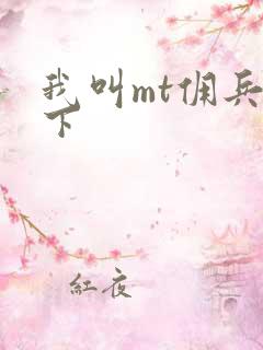 我叫mt佣兵天下