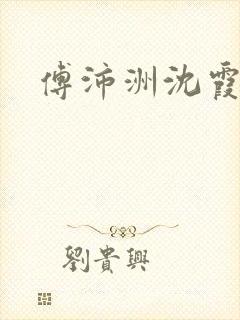 傅沛洲沈霞小说