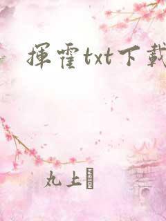 挥霍txt下载